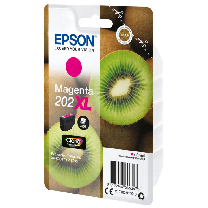 Epson Kiwi 202XL tinteiro 1 unidade(s) Original Rendimento alto (XL) Magenta