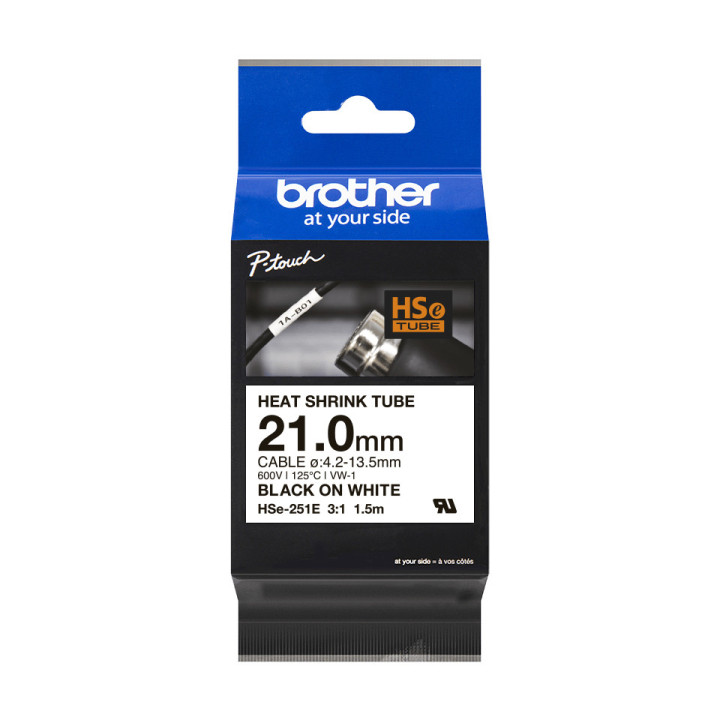 Brother HSE-251E manga termo retrátil