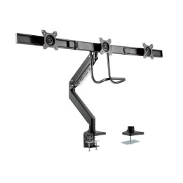 Napofix DM4300 montagem e suporte para monitores 68,6 cm (27") Preto Secretária