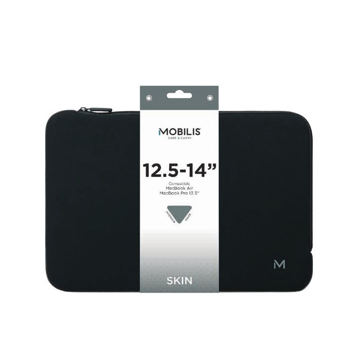 Mobilis Skin 35,6 cm (14") Estojo Preto, Cinzento