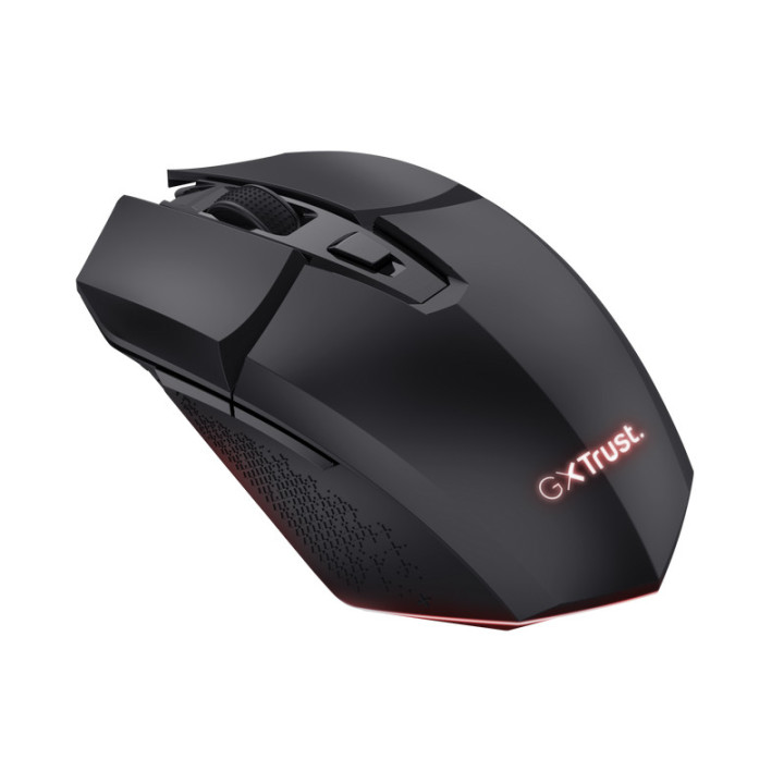 Trust GXT 110 Felox rato Ambidestro RF Wireless Ótico 4800 DPI