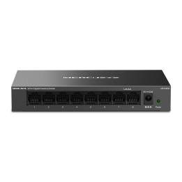 Mercusys MS108GS switch de rede Não-gerido Gigabit Ethernet (10 100 1000) Preto