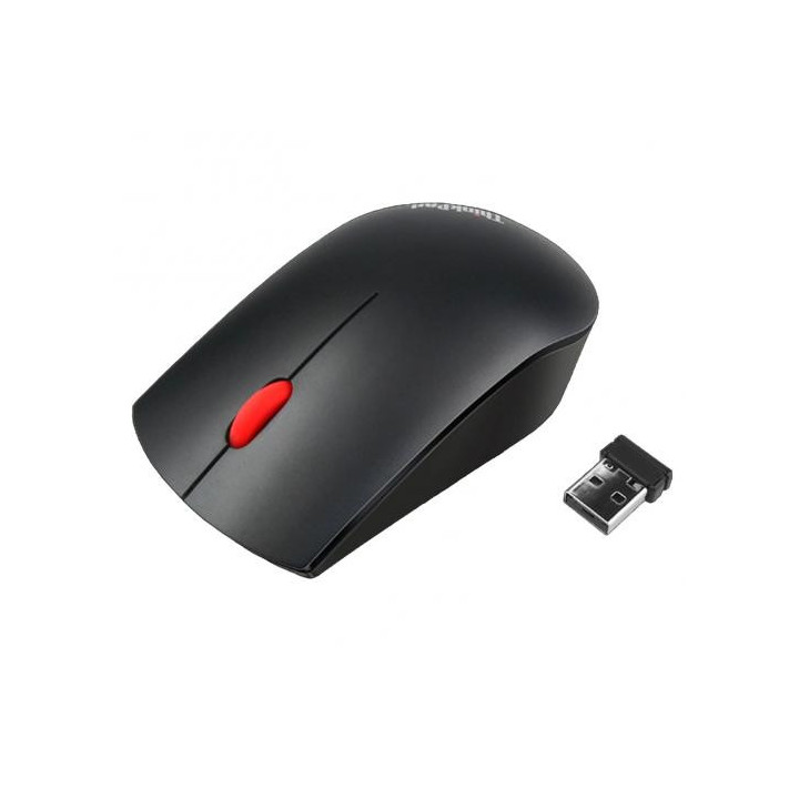 Rato Lenovo ThinkPad Essential Wireless Ambidestro Ótico 1200 DPI