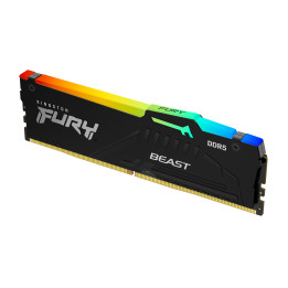 Kingston Technology FURY Beast RGB módulo de memória 16 GB 1 x 16 GB DDR5 ECC