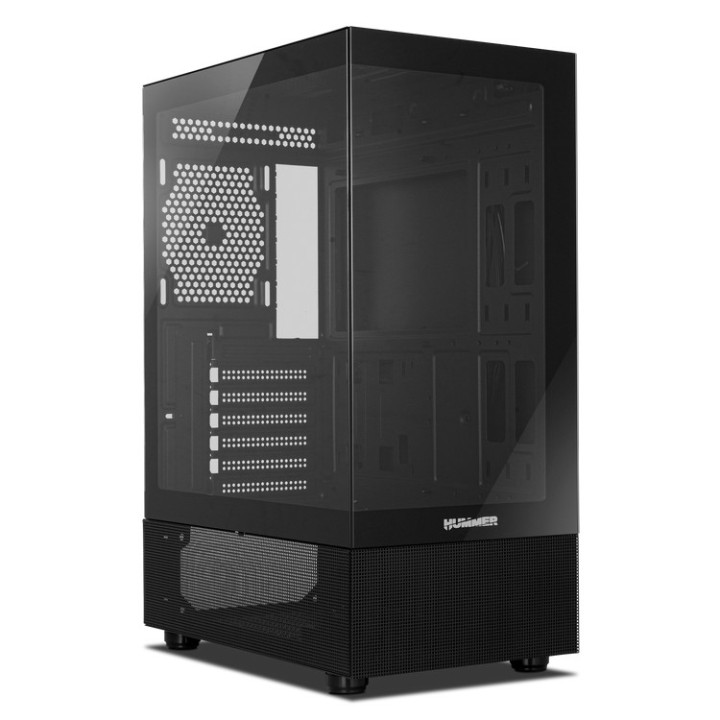 NOX NXHUMMERVSNBK caixa para computador Midi Tower Preto