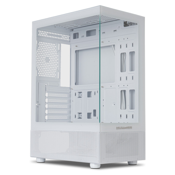 NOX NXHUMMERVSNWH caixa para computador Midi Tower Branco