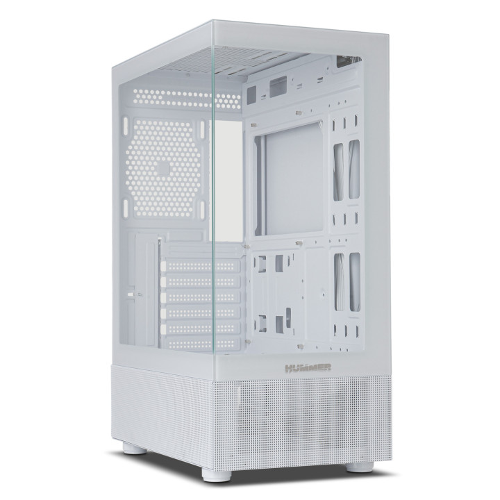 NOX NXHUMMERVSNWH caixa para computador Midi Tower Branco