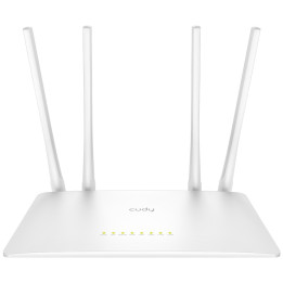 Cudy WR1200 router sem fios Fast Ethernet Dual-band (2,4 GHz   5 GHz) Branco