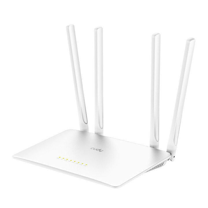 Cudy WR1200 router sem fios Fast Ethernet Dual-band (2,4 GHz   5 GHz) Branco