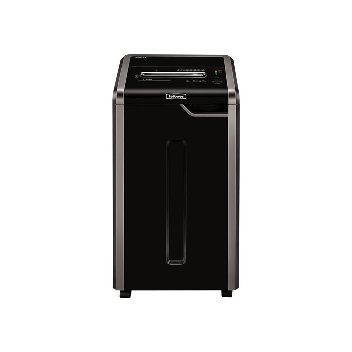 Fellowes 325Ci destruidora de papel Trituração transversal 24 cm Preto, Prateado