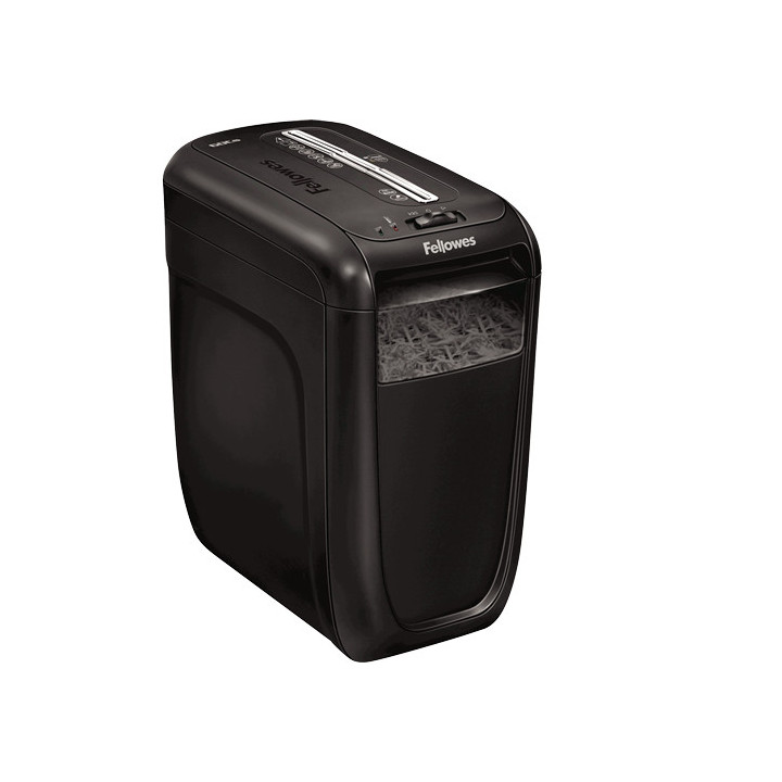 Fellowes 60Cs destruidora de papel Trituração transversal 72 dB 23 cm Preto