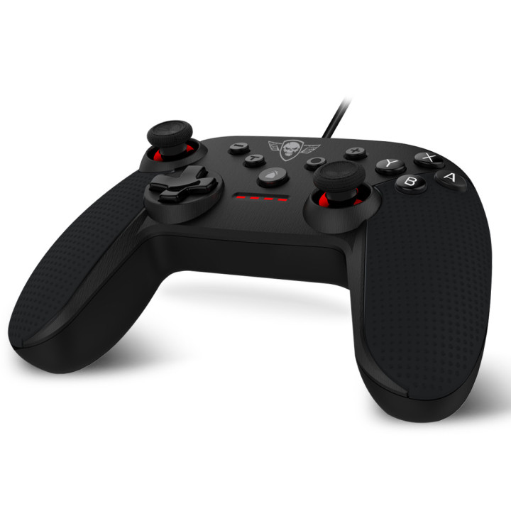 Spirit of Gamer SOG-BTGPS controlador de jogo Preto Bluetooth USB Gamepad Analógico   Digital Nintendo Switch
