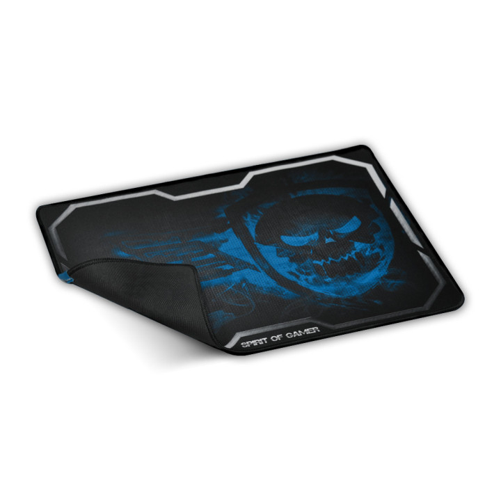 Spirit of Gamer Smokey Skull Tapete Gaming Preto, Azul