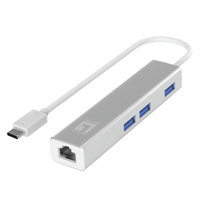 LevelOne USB-0504 cartão de rede Ethernet 1000 Mbit s