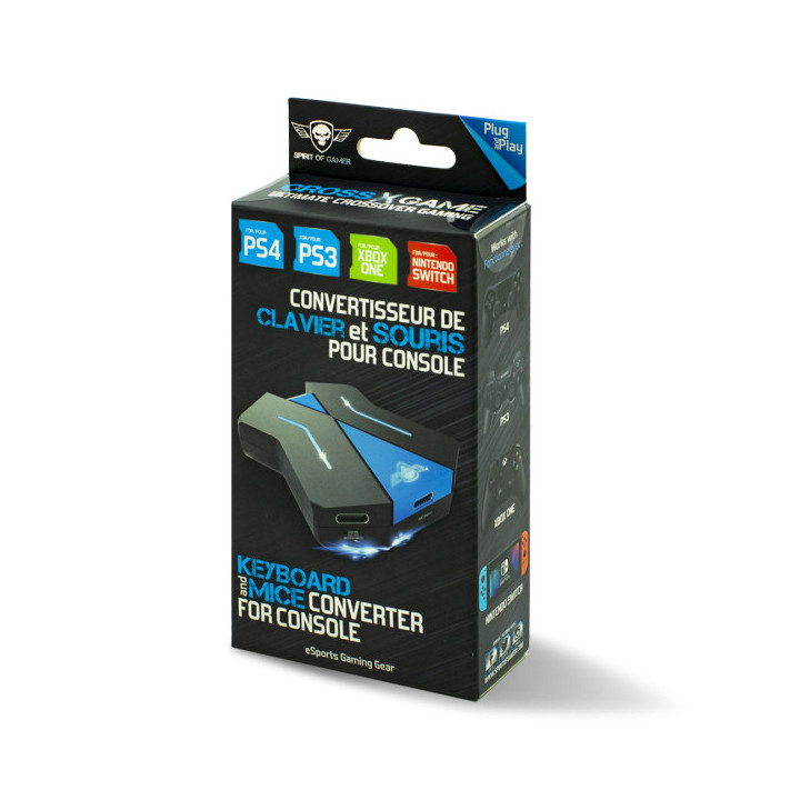 Spirit of Gamer SOG-CONV1 hub de interface USB 3.2 Gen 1 (3.1 Gen 1) Type-A