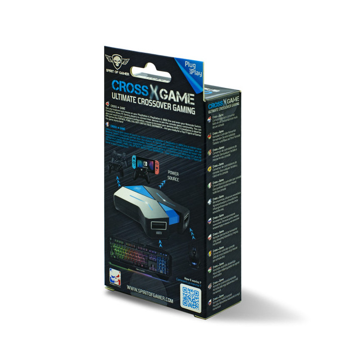 Spirit of Gamer SOG-CONV1 hub de interface USB 3.2 Gen 1 (3.1 Gen 1) Type-A