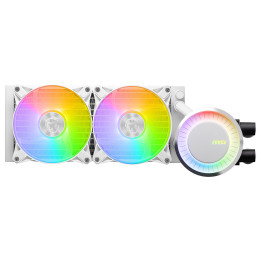 MSI MAG CORELIQUID E240 WHITE Sistema de Arrefecimento de Computador Placa mãe, Processador Kit de arrefecimento líquido 12 cm