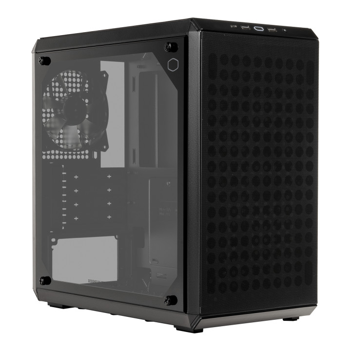 Cooler Master Q300L V2 Mini Tower Preto, Transparente