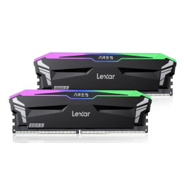 Memória Lexar ARES RGB Black 32GB (2x16GB) DDR5 6800 MHz