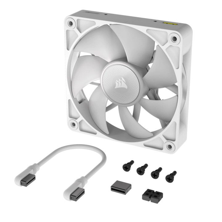 Corsair iCUE LINK RX120 RGB Caixa de computador Ventoinha 12 cm Branco 1 unidade(s)