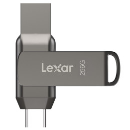 Pendrive Lexar JumpDrive 256GB USB Type-C 3.2 Gen 1 (3.1 Gen 1) Cinzento