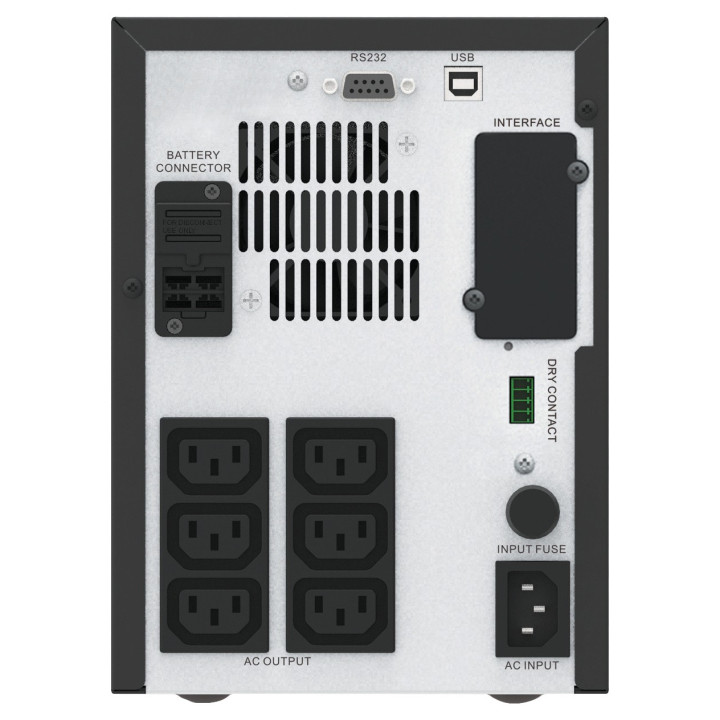APC Easy SMV UPS Linha interativa 1 kVA 700 W 6 tomada(s) CA