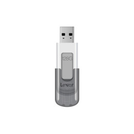 Lexar JumpDrive V100 unidade de memória USB 128 GB USB Type-A 3.2 Gen 1 (3.1 Gen 1) Cinzento, Branco