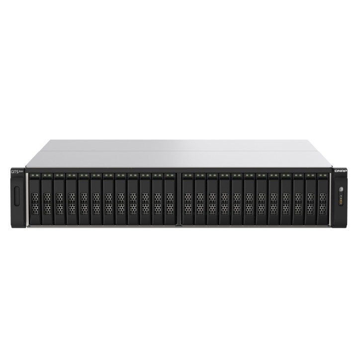 QNAP TS-h2490FU NAS Rack (2U) Ethernet LAN Preto, Cinzento 7302P