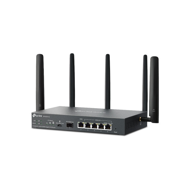 TP-Link Omada ER706W-4G router sem fios Gigabit Ethernet Dual-band (2,4 GHz   5 GHz) Preto