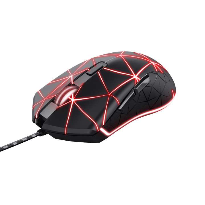 Trust GXT 133 Locx rato Mão direita USB Type-A Ótico 4000 DPI