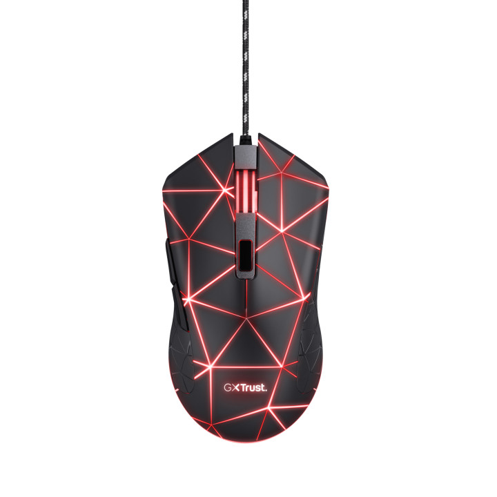 Trust GXT 133 Locx rato Mão direita USB Type-A Ótico 4000 DPI