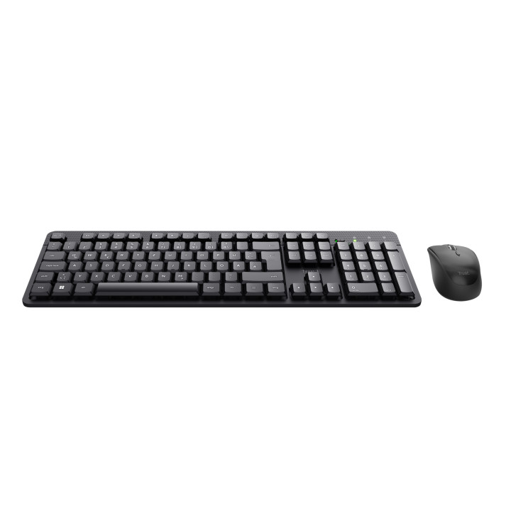 Trust TKM-360 teclado Rato incluído RF Wireless Português Preto