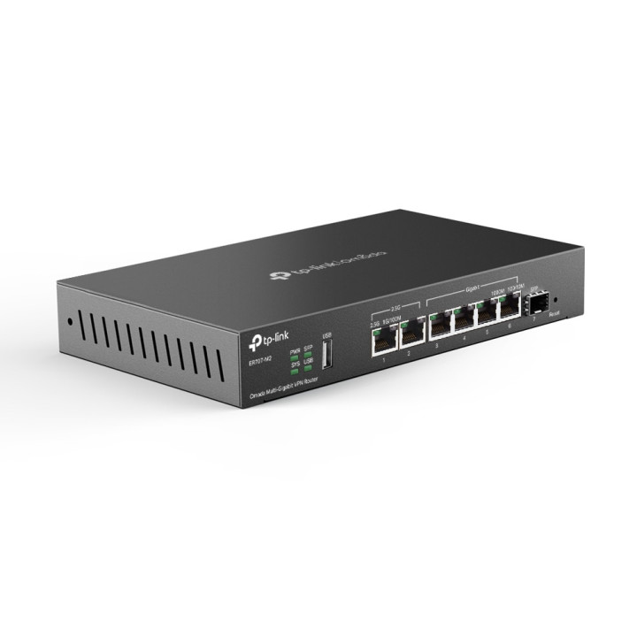 TP-Link Omada ER707-M2 router com fio 2.5 Gigabit Ethernet, Fast Ethernet, Gigabit Ethernet Preto