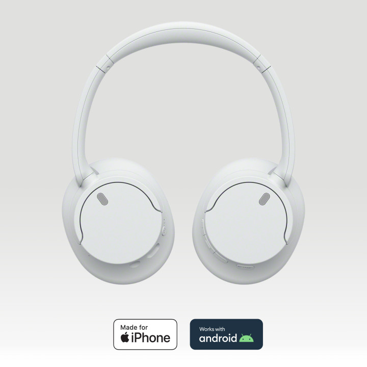 Sony WH-CH720 Auscultadores Com fios e sem fios Fita de cabeça Chamadas Música USB Type-C Bluetooth Branco