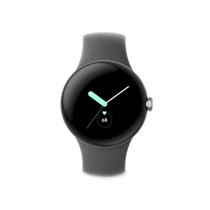 Google Pixel Watch AMOLED 41 mm Digital Ecrã táctil 4G Prateado Wi-Fi GPS