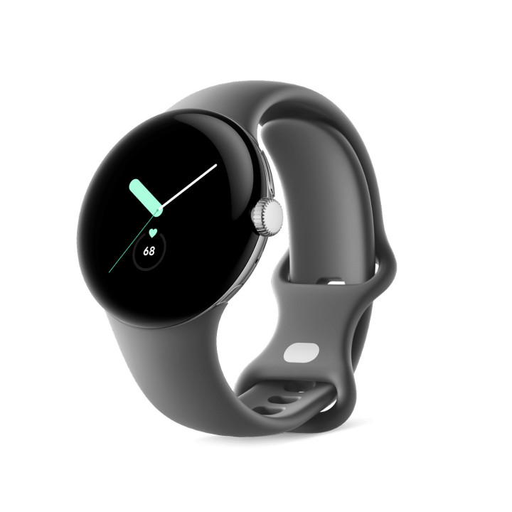 Google Pixel Watch AMOLED 41 mm Digital Ecrã táctil 4G Prateado Wi-Fi GPS
