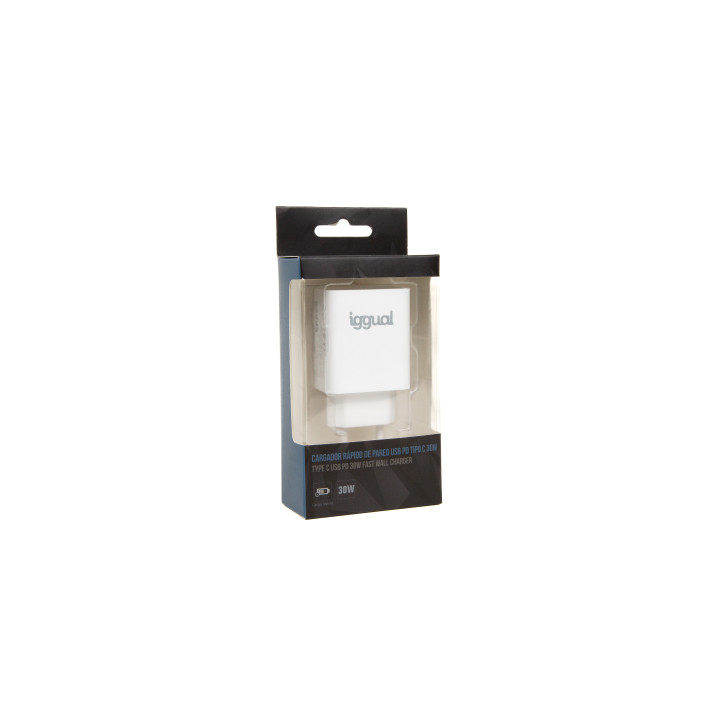 iggual IGG318317 carregador de dispositivos móveis Universal Branco AC Interior