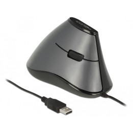 DeLOCK 12527 rato Mão direita USB Type-A Ótico 800 DPI