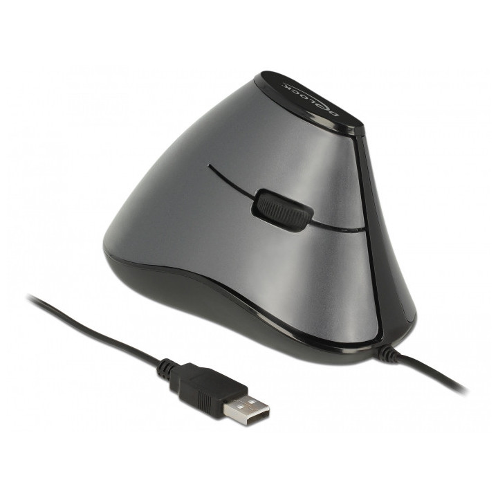 DeLOCK 12527 rato Mão direita USB Type-A Ótico 800 DPI