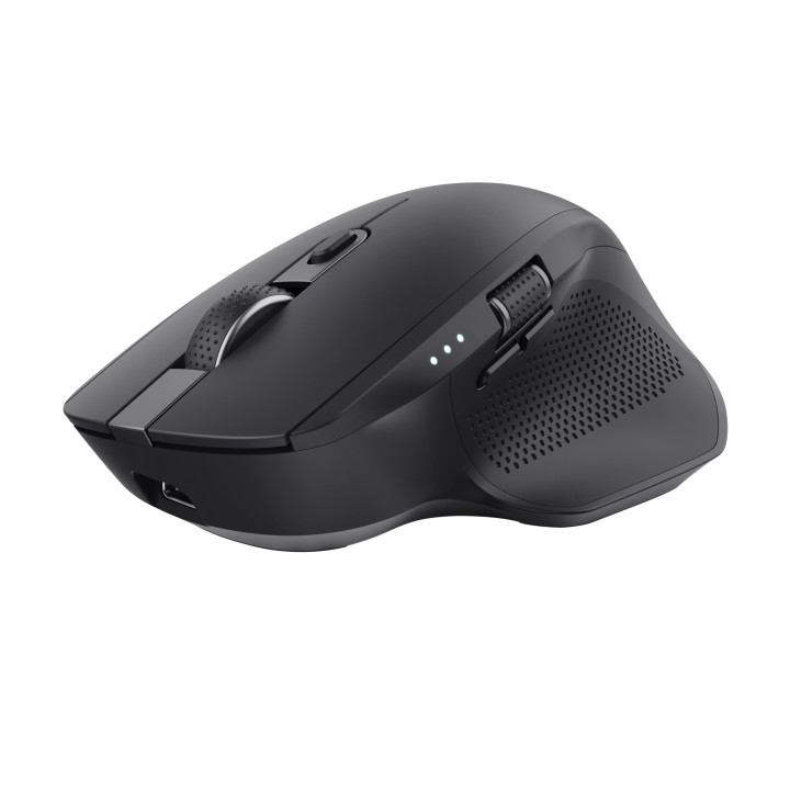 Trust Ozaa+ rato Mão direita RF Wireless + Bluetooth Ótico 3200 DPI