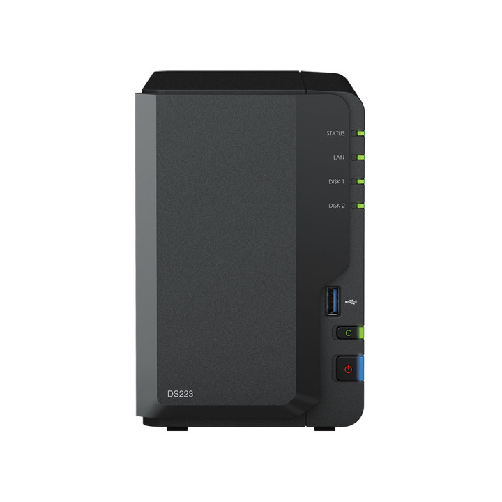 Synology DiskStation DS223 servidor NAS e de armazenamento PC Ethernet LAN RTD1619B