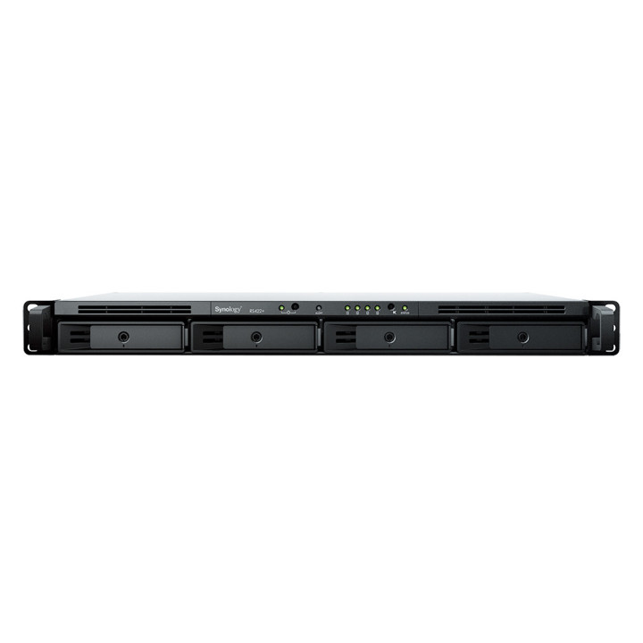 Synology RackStation RS422+ servidor NAS e de armazenamento Rack (1U) Ethernet LAN Preto R1600