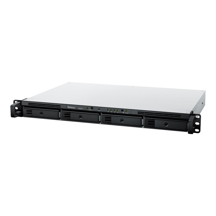 Synology RackStation RS422+ servidor NAS e de armazenamento Rack (1U) Ethernet LAN Preto R1600