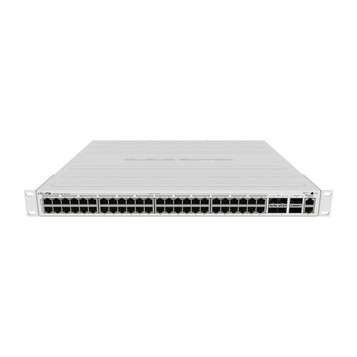 Mikrotik CRS354-48P-4S+2Q+RM switch de rede Gerido L3 Gigabit Ethernet (10 100 1000) Power over Ethernet (PoE) 1U