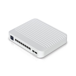 Ubiquiti UniFi USW-PRO-8-POE switch de rede Gerido L2 L3 Gigabit Ethernet (10 100 1000) Power over Ethernet (PoE) 1U Branco