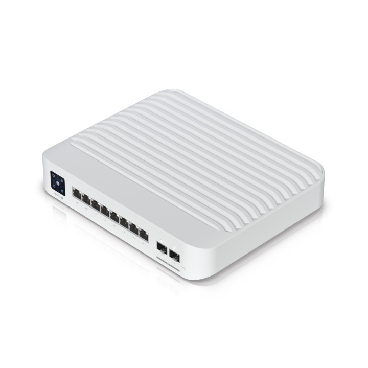 Ubiquiti UniFi USW-PRO-8-POE switch de rede Gerido L2 L3 Gigabit Ethernet (10 100 1000) Power over Ethernet (PoE) 1U Branco