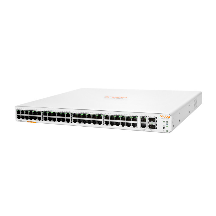 Aruba Instant On 1960 48G 2XGT 2SFP+ Gerido L2+ Gigabit Ethernet (10 100 1000) 1U Branco