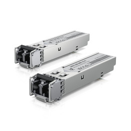 Ubiquiti UACC-OM-MM-1G-D-2 módulo de transcetor de rede Fibra ótica 1250 Mbit s SFP