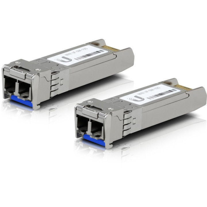 Ubiquiti UACC-OM-SM-10G-D-2 módulo de transcetor de rede Fibra ótica 10000 Mbit s SFP+ 1310 nm