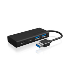 ICY BOX IB-HUB1426-U3 USB 3.2 Gen 1 (3.1 Gen 1) Type-A 5000 Mbit s Preto